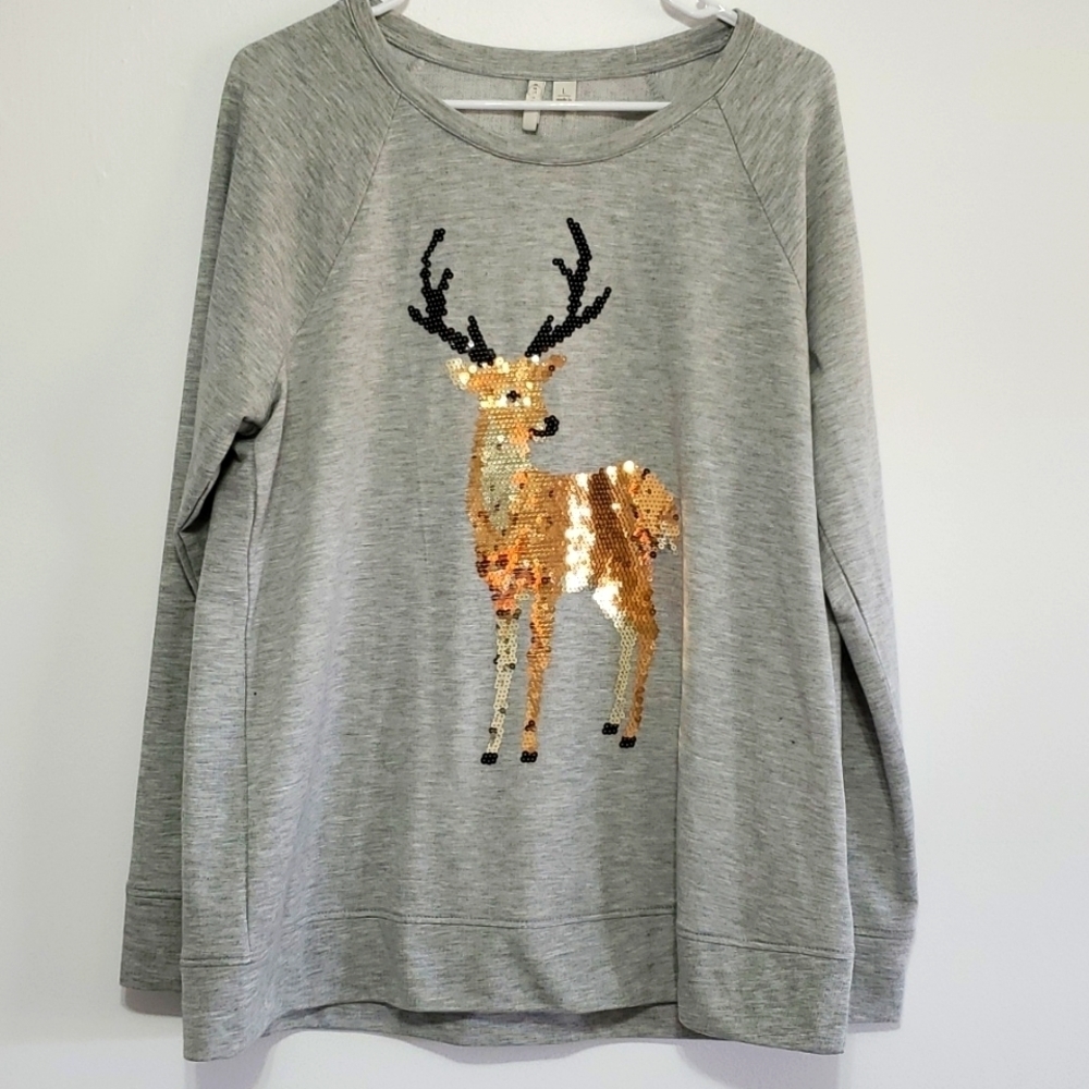 Cato reindeer sweater​​​​​​